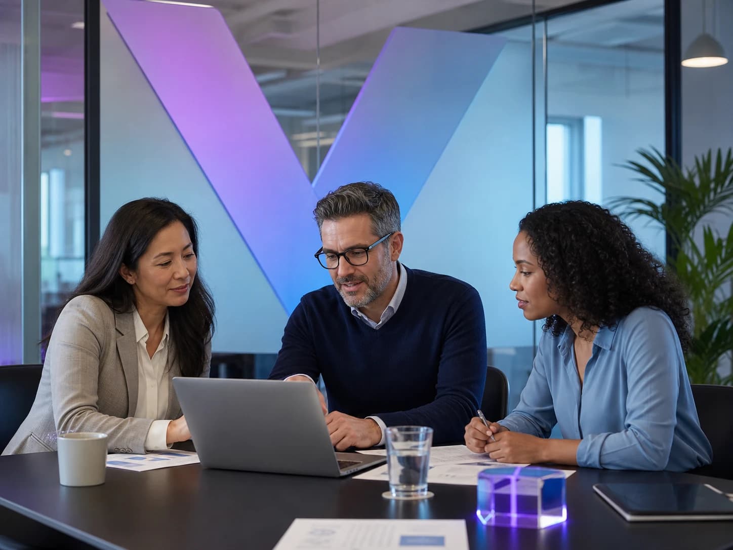 Vecta Book accounting professionals working together
